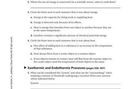 Free Download section 17 1 the flow of energy heat and work answer key Open Library PDF