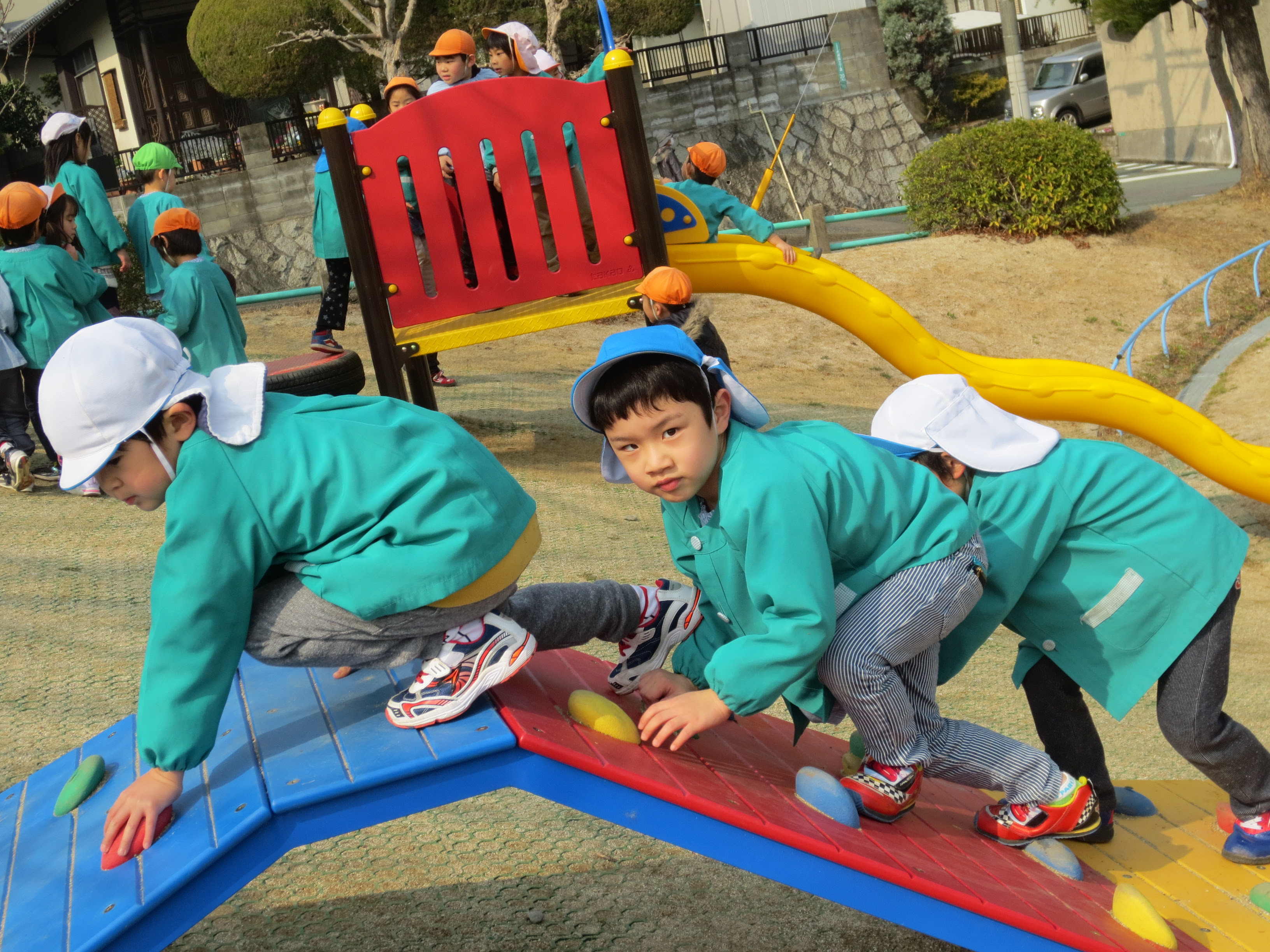 新型ロケット公園 朽網保育園 くさみほいくえん 福岡県北九州市小倉南