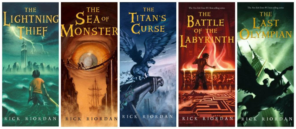 Amazon Percy Jackson and the Olympians 5 Book Series 9.95