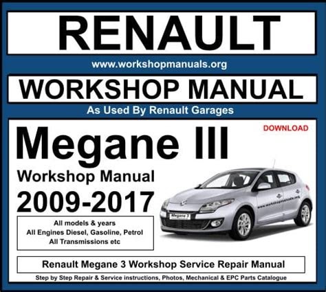 Free Renault Megane Manual Free (PDF / ePub)
