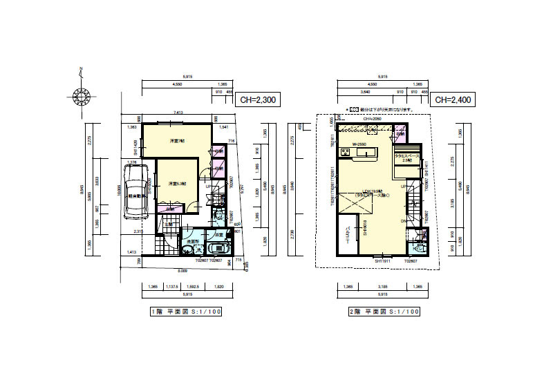 敷地24坪の間取り4ldkの3階建て 東京都内の間取り検索 注文住宅を建てる人必見