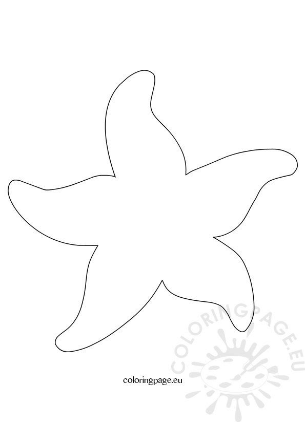 Starfish Pattern Printable - Coloring Page