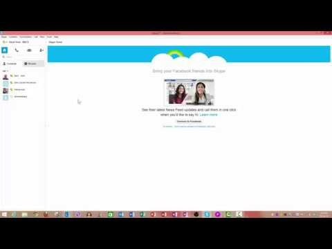 Video Conference Call Skype How