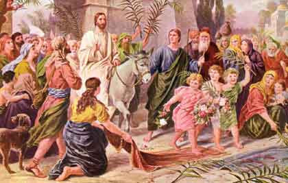 Palm Sunday: portraying the humility and peaceful nature of Jesus Palm Sunday: portraying the humility and peaceful nature of Jesus