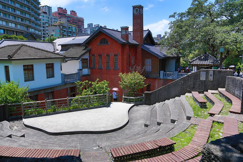 北投文物館和廣場