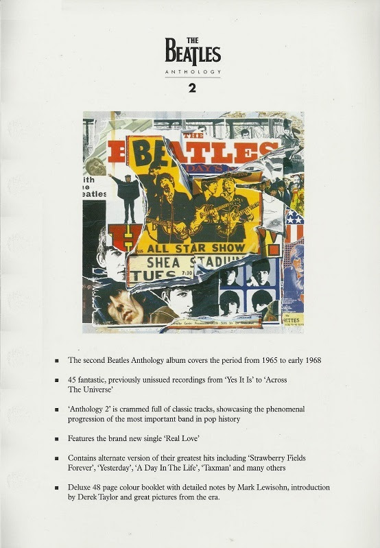 Cd Album The Beatles Anthology 2 Apple Uk