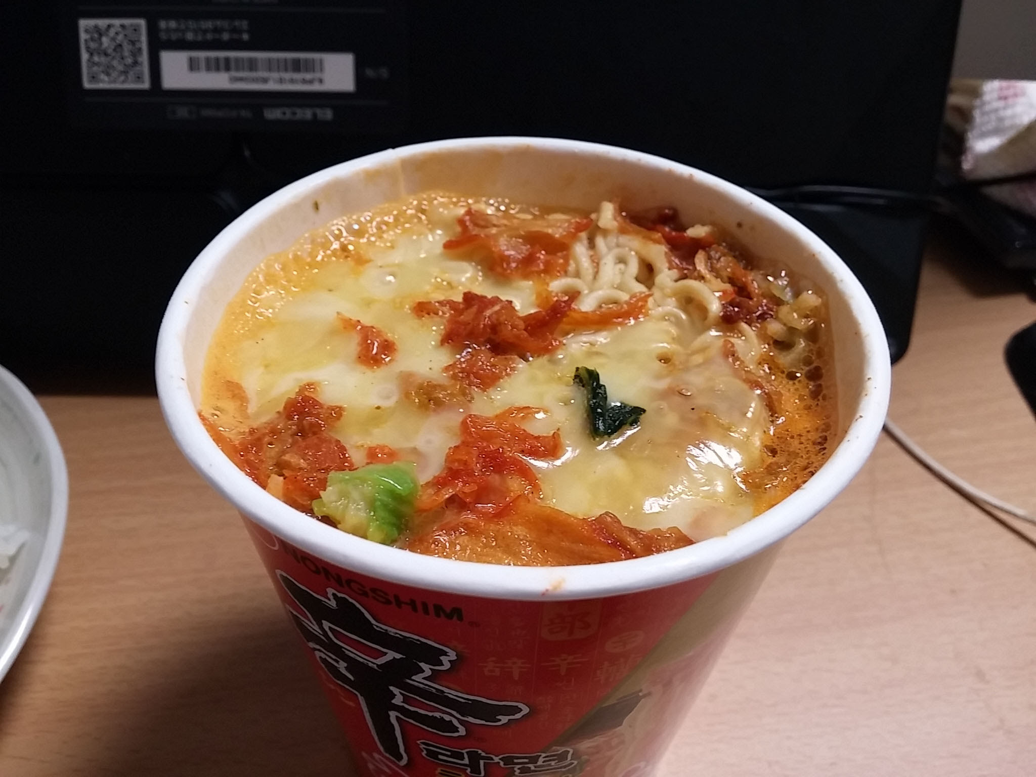 辛ラーメンアレンジ チーズ ご飯がススム Today S Meal