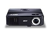 Acer Computer P 1200 DLP-Projektor (Kontrast 3700:1, 2600 ANSI Lumens, XGA, 1024 x 768) schwarz