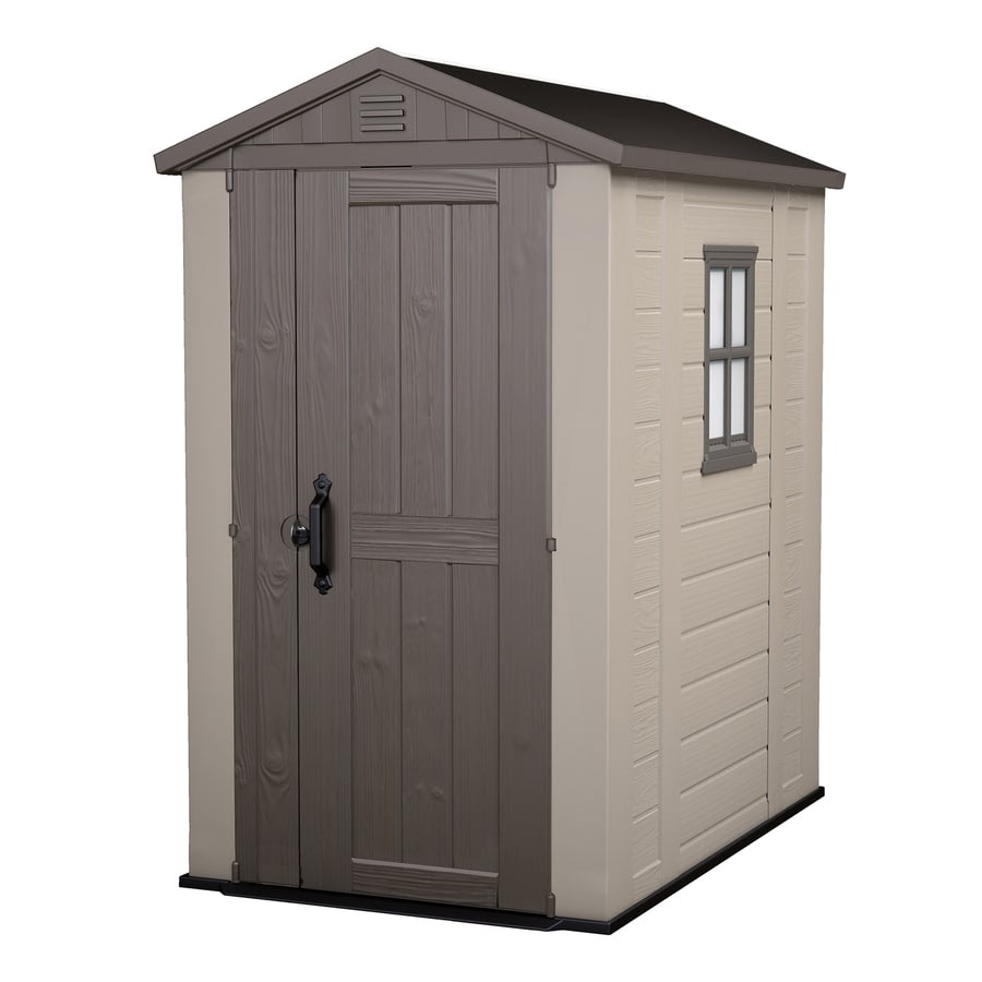 Shop Keter Factor Gable Storage Shed (Common: 4-ft x 6-ft 