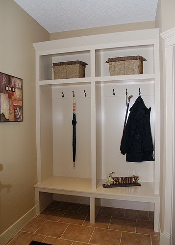 Organizing your mudroom -