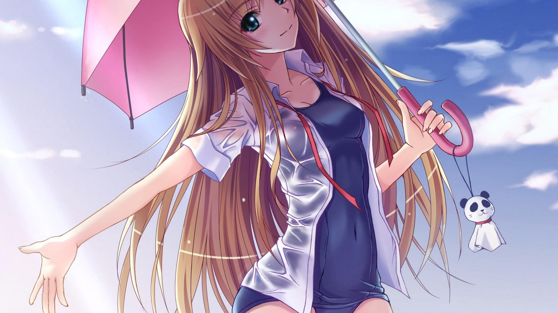Image of anime girl iphone 5 wallpaper