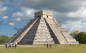 Mesoamerican step-pyramid nicknamed El Castell...
