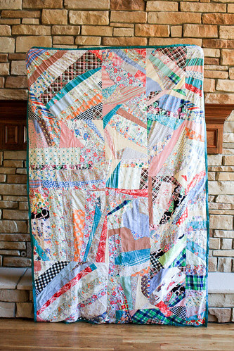 Vintage Crazy Quilt by Jeni Baker