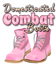 domesticated combat boots