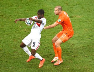Joel Campbell jogo Holanda x Costa Rica (Foto: Getty Images)