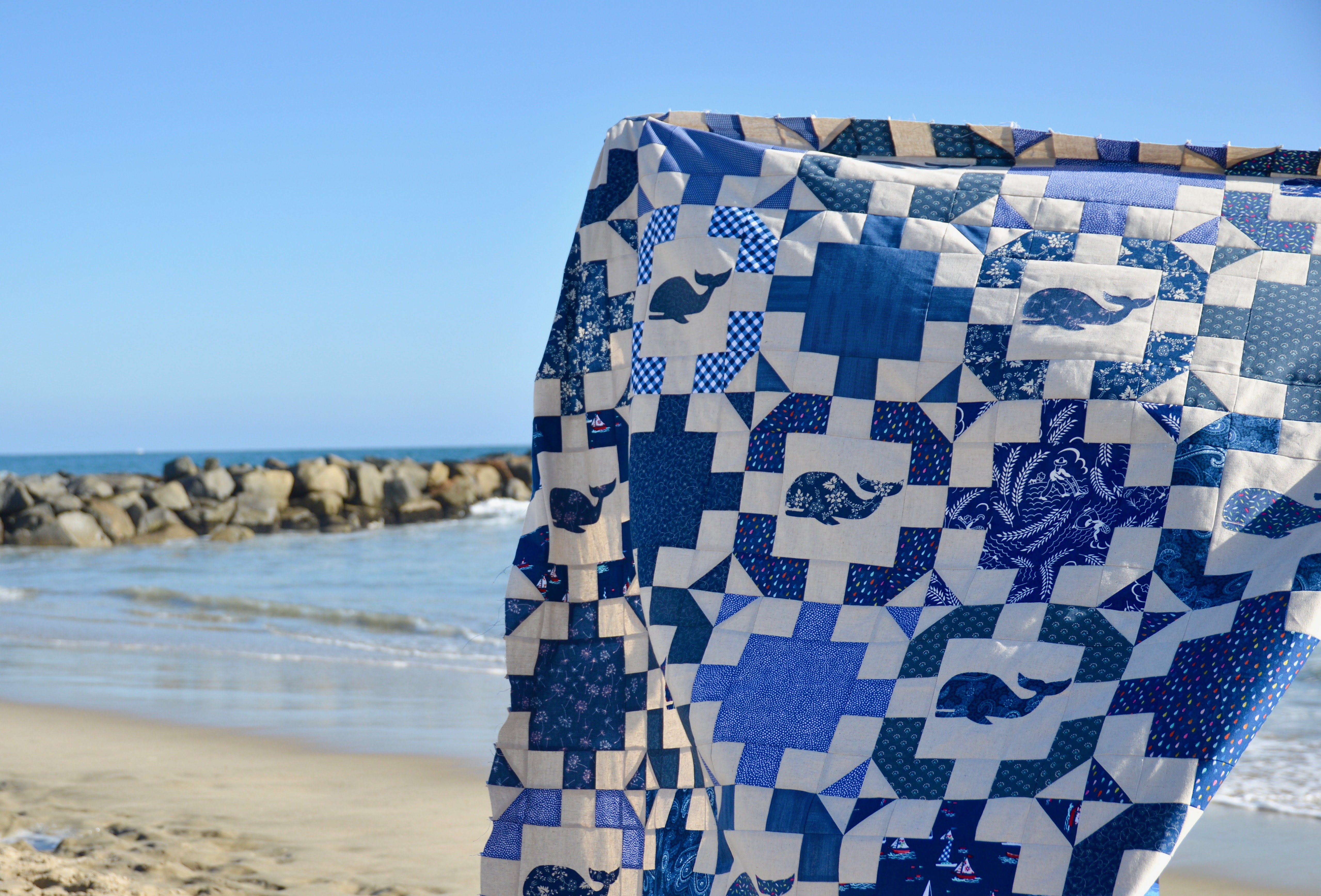 Blue Whale Quilt Pattern
