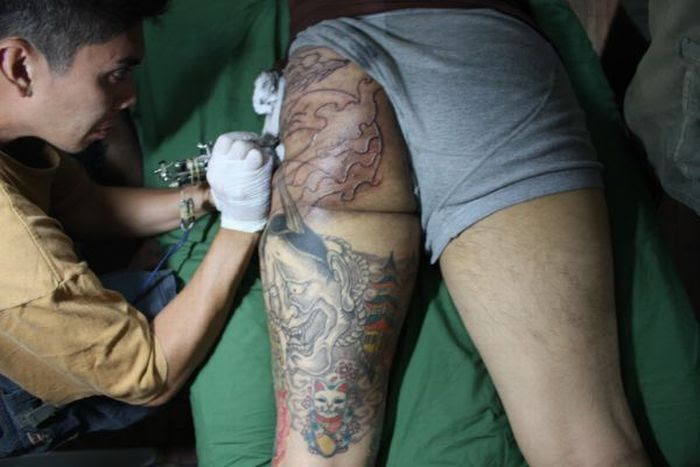 Tattoos on butts (42 pics)