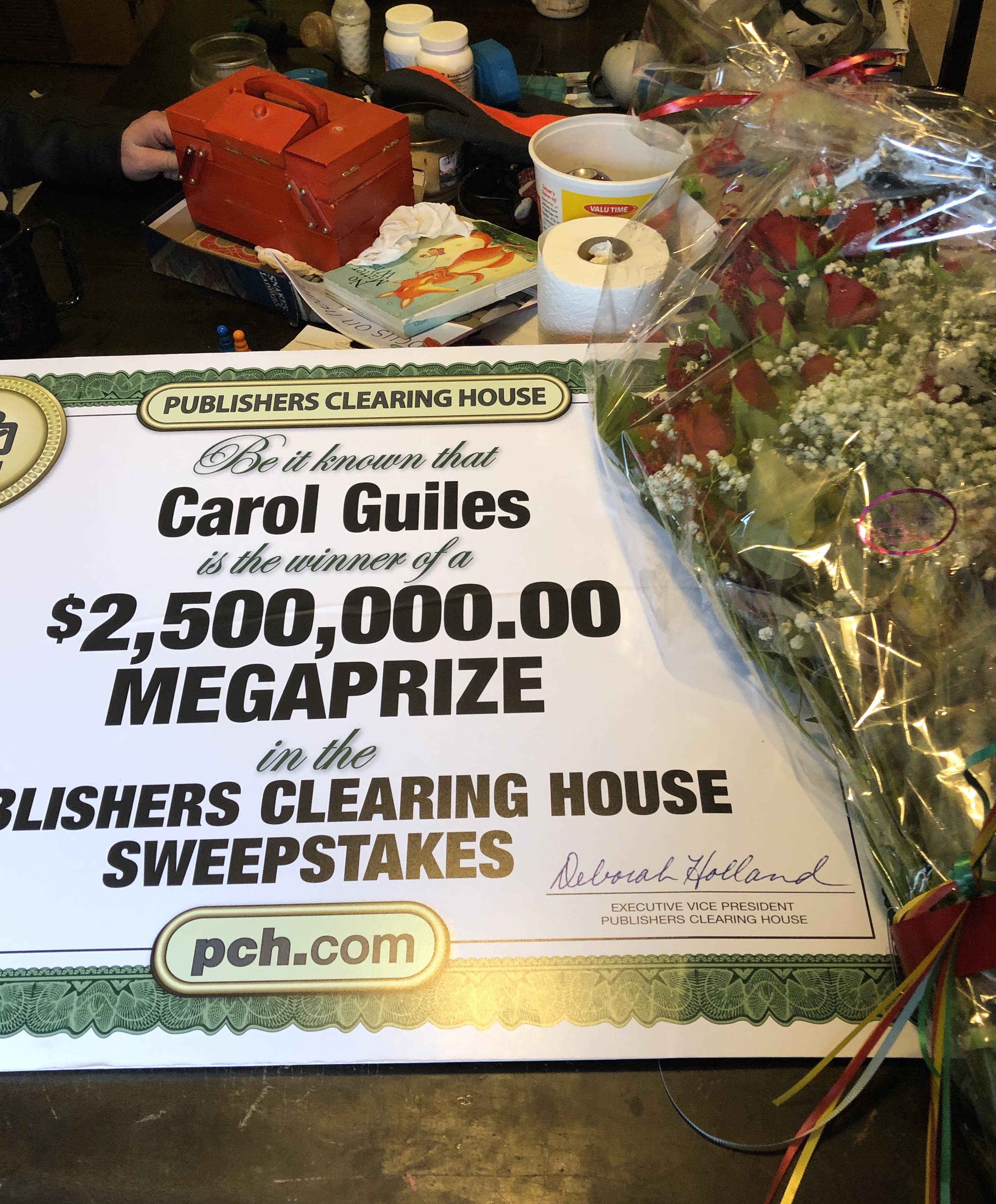 publisher clearing house