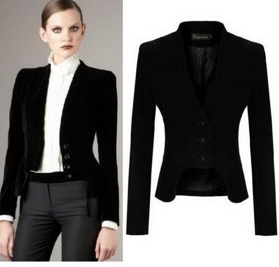 spring and autumn new women's fashion slim trench coat