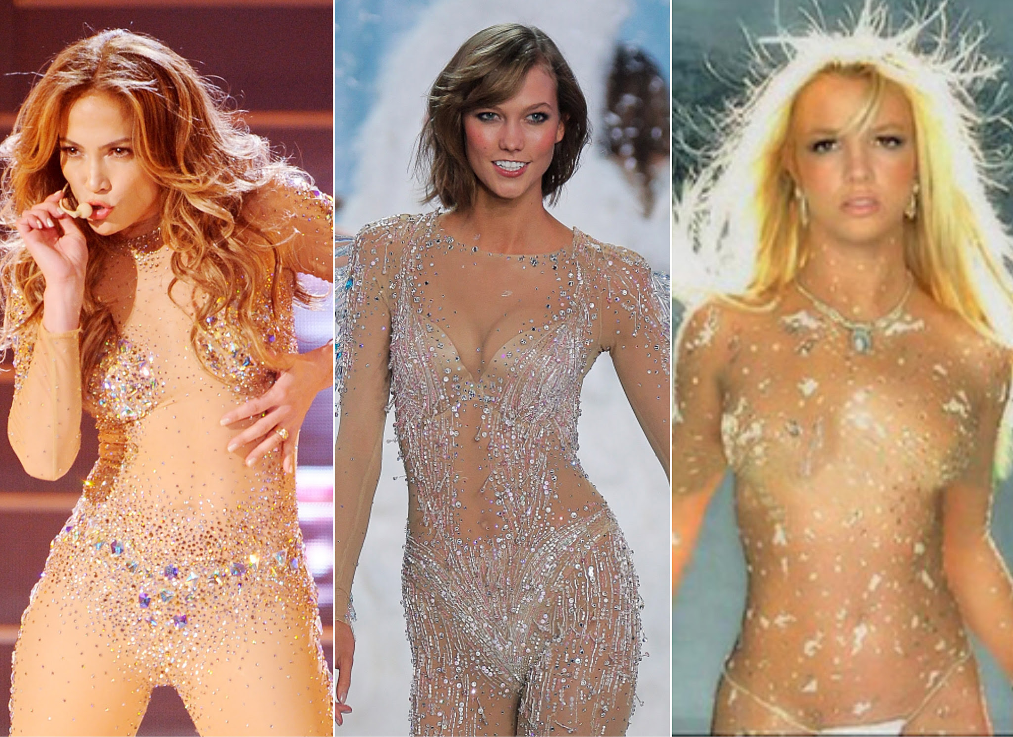 Fashion Faceoff: Karlie Kloss vs. J.Lo vs. Britney Spears