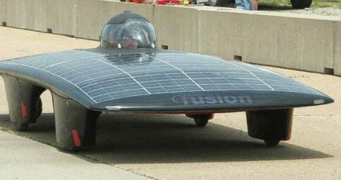 solar electric car