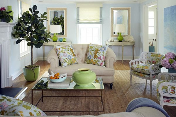 20 Blue living room design ideas