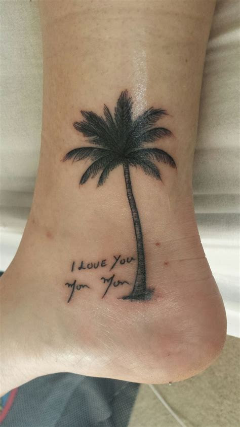 palm tree tattoos  pinterest beach tattoos tiny tattoo