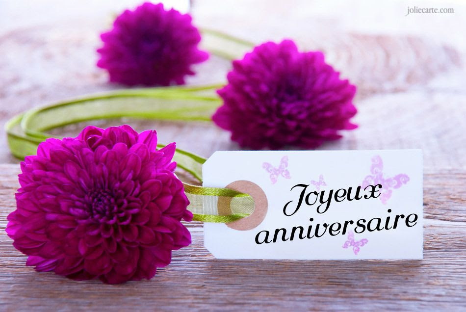 Joyeux Anniversaire Bernadette Chez Manou
