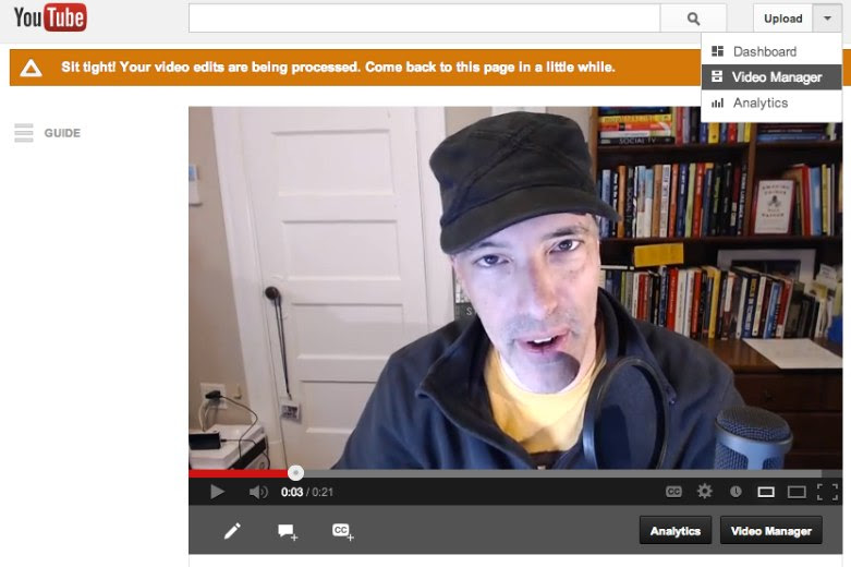 YouTube: Video Manager