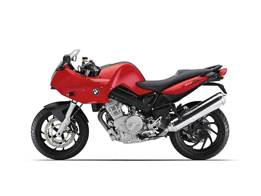 BMW F800S Red Color Edition