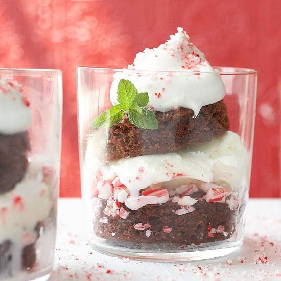 Candy Cane Trifles