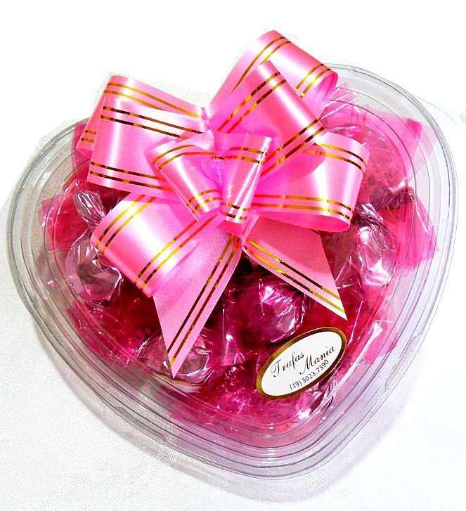 CORAÇÃO DE BOMBONS - Sortidos  Trufas Mania  Loja Virtual