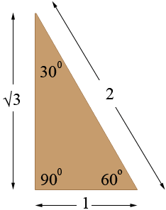 A 30 60 90 Triangle Math Central