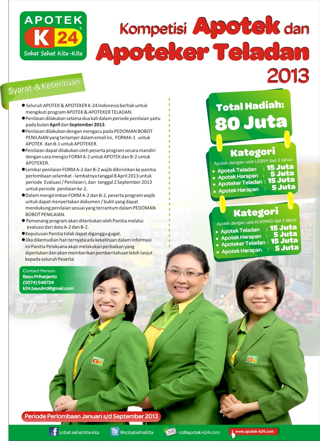 Waralaba Apotek - Franchise Apotek - Apotek Online - Apotek K-24 Indonesia - Post