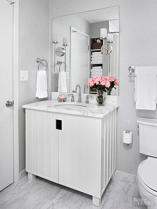 White Bathroom Design Ideas