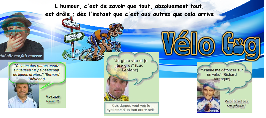 Le Petit Braquet Humour Velo Gag