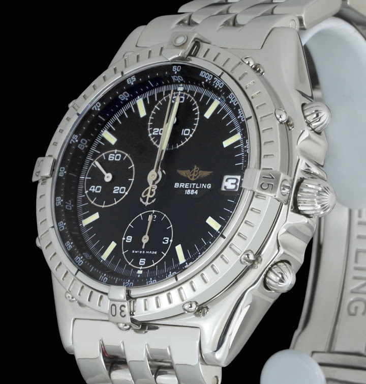 Details about Men's Breitling Windrider Breitling Chronomat Watch