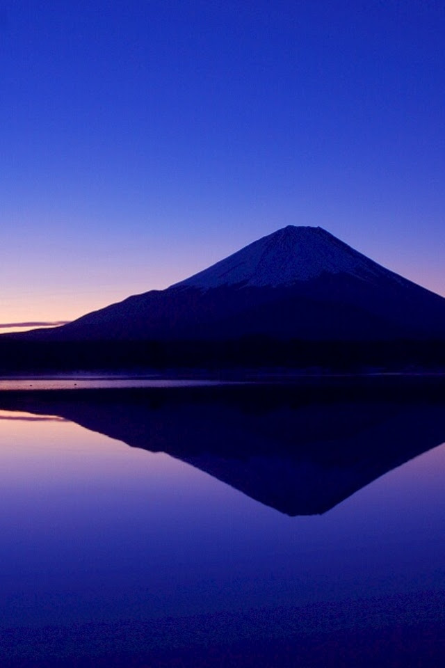壁紙 富士山の風景のスマホ壁紙640x960 Fuji I09 Jpg 壁紙box