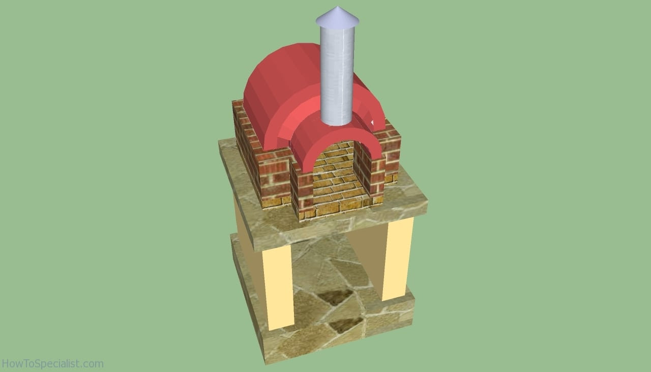 Wood fired pizza oven plans | HowToSpecialist - How to Build, Step by ...