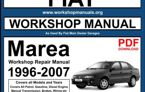 Read workshop manual fiat marea [PDF] [EPUB] PDF