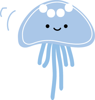 海の生き物のイラスト 無料イラストフリー素材