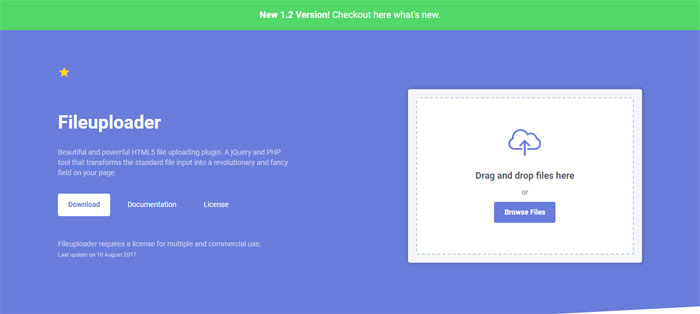 Fileuploader-1 jQuery Form Plugins To Use In Your Websites (46 Options)