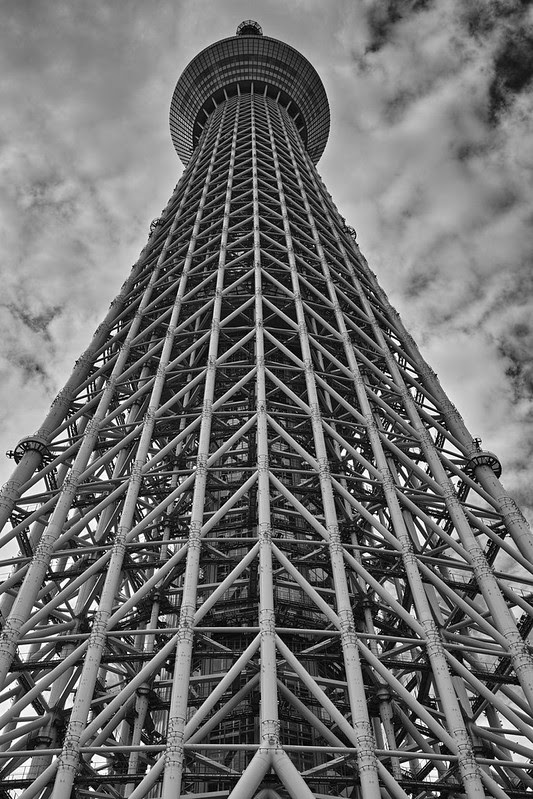 Merrill in Tokyo Sky-Tree