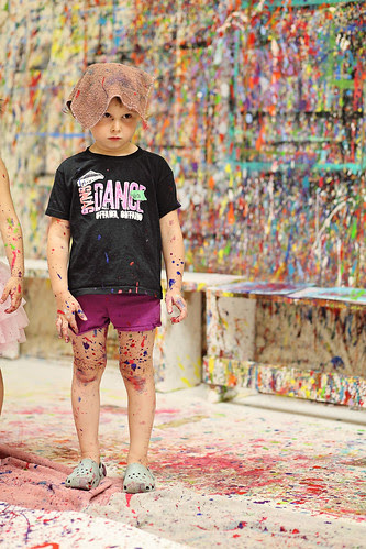 Lilah's 5th birthday party @ 4Cats art studio