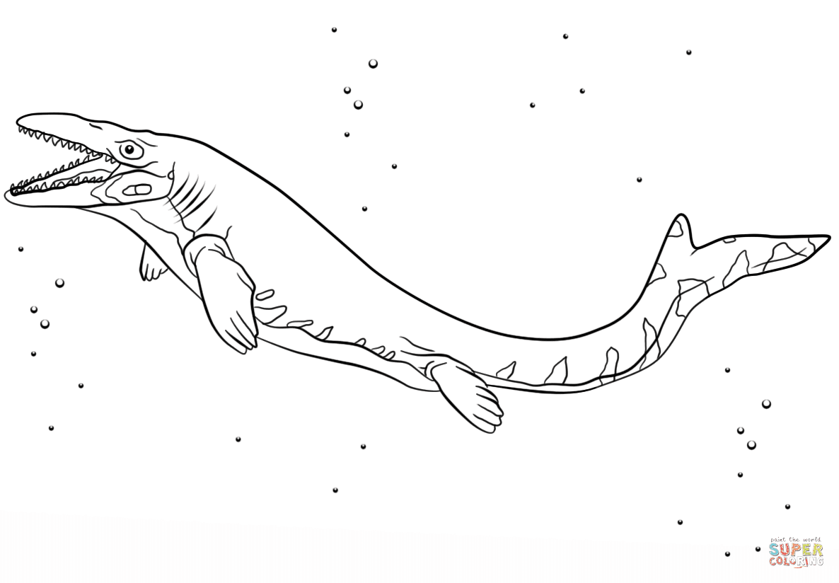 the Jurassic World Mosasaurus