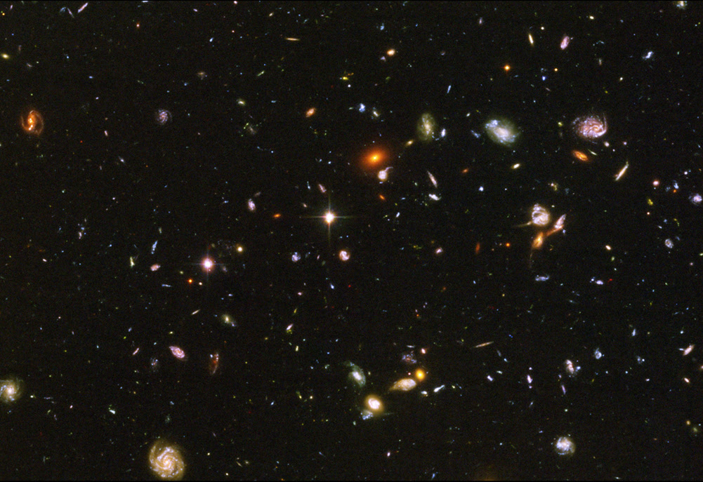 The Hubble Space Telescope "Ultra Deep Field" View