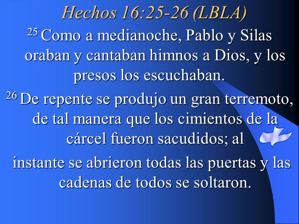 Resultado de imagen para hechos 16:25-26