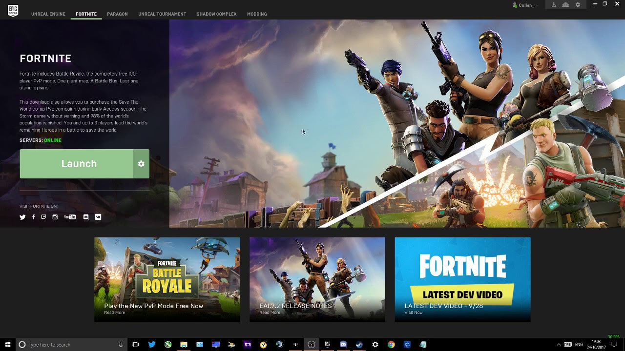 fortnite download exe file