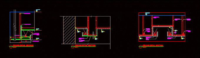 Gypsum Board Ceiling Details Dwg : Gypsum False Ceiling Detail - Includes the following cad drawings: