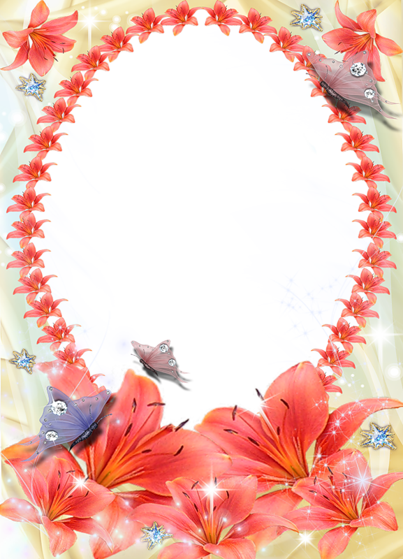 Cadres fleurs